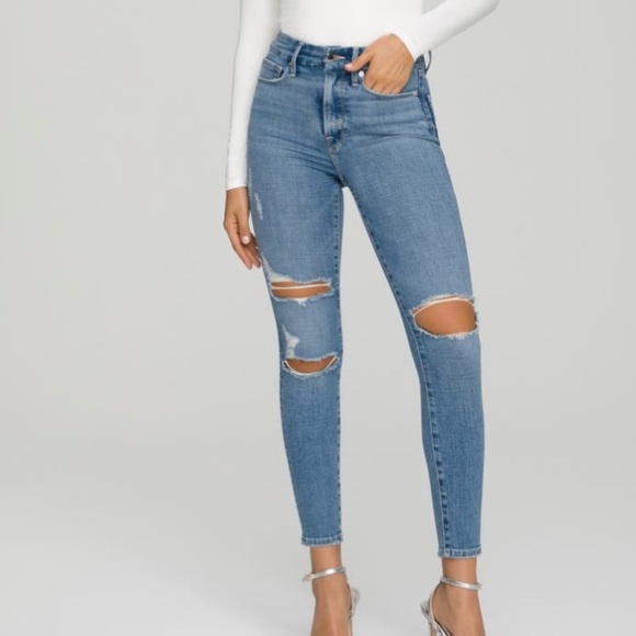 Good American Good Legs Crop Jeans - Picture 2 of 10